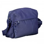 Umhängetasche MD20 QMTV8 Deep Blue, Farbe: blau/petrol, Marke: Mandarina Duck, EAN: 8032803880888, Abmessungen in cm: 27.5x21x11, Bild 2 von 4