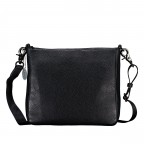 Umhängetasche Mellow Leather FZT17 Nero, Farbe: schwarz, Marke: Mandarina Duck, EAN: 8032803867346, Abmessungen in cm: 24x22.7x6.5, Bild 3 von 6