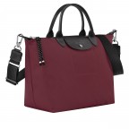 Handtasche Le Pliage Energy Handtasche M Burgundy, Farbe: rot/weinrot, Marke: Longchamp, EAN: 3597922849697, Abmessungen in cm: 32x28x17, Bild 2 von 6