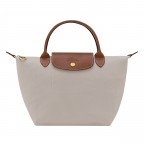 Handtasche Le Pliage Handtasche S Pebble, Farbe: grau, Marke: Longchamp, EAN: 3597922848607, Abmessungen in cm: 23x22x14, Bild 1 von 5