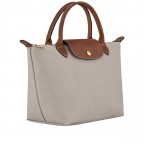 Handtasche Le Pliage Handtasche S Pebble, Farbe: grau, Marke: Longchamp, EAN: 3597922848607, Abmessungen in cm: 23x22x14, Bild 2 von 5