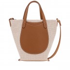 Umhängetasche Le Foulonné Complice Toile Caramel, Farbe: beige, Marke: Longchamp, EAN: 3597922900213, Abmessungen in cm: 24x20x8, Bild 7 von 7