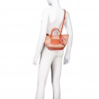 Umhängetasche Le Pliage Collection XS Rainbow, Farbe: orange, Marke: Longchamp, EAN: 3597922897124, Abmessungen in cm: 16x18x12, Bild 6 von 7