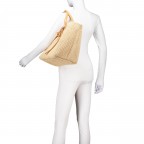 Korbtasche Roseau Raphia Shopper L Vegetal, Farbe: cognac, Marke: Longchamp, EAN: 3597922899227, Abmessungen in cm: 34x29x17, Bild 4 von 5