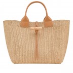 Korbtasche Roseau Raphia Shopper L Vegetal, Farbe: cognac, Marke: Longchamp, EAN: 3597922899227, Abmessungen in cm: 34x29x17, Bild 1 von 5