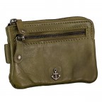 Schlüsseletui Anchor-Love Lucian SL-14536 mit Kartenfächern Olive Green, Farbe: grün/oliv, Marke: Harbour 2nd, EAN: 4046478091955, Abmessungen in cm: 12x8x1.5, Bild 2 von 4