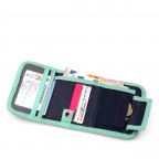Geldbeutel Ocean Mint, Farbe: blau/petrol, Marke: Satch, EAN: 4057081224418, Abmessungen in cm: 13x8.5x2, Bild 2 von 3