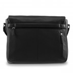 Kuriertasche Frankfurt Shoulder Bag M Black, Farbe: schwarz, Marke: Jost, EAN: 4025307809213, Abmessungen in cm: 33.5x30.5x11.5, Bild 4 von 8