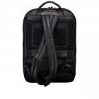 Rucksack Frankfurt Backpack Black, Farbe: schwarz, Marke: Jost, EAN: 4025307809237, Abmessungen in cm: 31x45.5x14, Bild 4 von 6