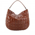 Beuteltasche Maxi Cocco Mia Caramel Cognac, Farbe: cognac, Marke: Abro, EAN: 4067278879390, Abmessungen in cm: 35x29.5x8.5, Bild 3 von 8