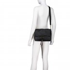 Umhängetasche Temi Shoulder Bag Medium Dalia Black Gold, Farbe: schwarz, Marke: Abro, EAN: 4067278850771, Abmessungen in cm: 31x23x10, Bild 7 von 9