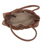Shopper Jill Shoulderbag Suede Wood, Farbe: braun, Marke: Abro, EAN: 4067278845081, Abmessungen in cm: 32x20x10, Bild 6 von 6