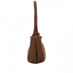 Shopper Jill Shoulderbag Suede Wood, Farbe: braun, Marke: Abro, EAN: 4067278845081, Abmessungen in cm: 32x20x10, Bild 3 von 6