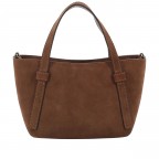 Tasche Cosmo Handbag Mini Suede Wood, Farbe: braun, Marke: Abro, EAN: 4067278855561, Abmessungen in cm: 15.5x13x11, Bild 3 von 8