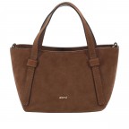 Tasche Cosmo Handbag Mini Suede Wood, Farbe: braun, Marke: Abro, EAN: 4067278855561, Abmessungen in cm: 15.5x13x11, Bild 1 von 8