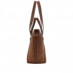 Shopper Cosmo M Suede Wood, Farbe: braun, Marke: Abro, EAN: 4067278855943, Abmessungen in cm: 46x22x15, Bild 2 von 8