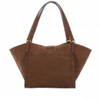 Shopper Temi Suede Wood, Farbe: braun, Marke: Abro, EAN: 4067278882253, Abmessungen in cm: 48x25x12, Bild 4 von 9