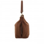 Beuteltasche Ebony Hobo Suede Wood, Farbe: braun, Marke: Abro, EAN: 4067278891774, Abmessungen in cm: 39x26x16, Bild 2 von 8