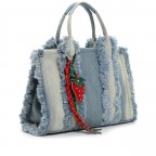 Handtasche Kally 17190 Light Blue, Farbe: blau/petrol, Marke: Suri Frey, EAN: 4056185244094, Abmessungen in cm: 34x24x14, Bild 2 von 8