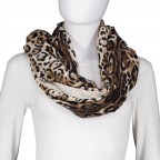 Schal Animalier Stone, Farbe: beige, Marke: Guess, EAN: 7625826063249, Abmessungen in cm: 70x180x0.5, Bild 2 von 2