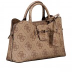 Handtasche Janie 4G-Logo Latte, Farbe: braun, Marke: Guess, EAN: 0198659053550, Abmessungen in cm: 32x21x10.3, Bild 2 von 6