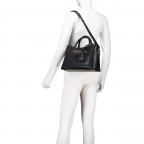 Handtasche Janie Black, Farbe: schwarz, Marke: Guess, EAN: 0198659053703, Abmessungen in cm: 32x21x10.3, Bild 5 von 6