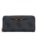 Geldbörse Janie 4G-Logo Coal, Farbe: anthrazit, Marke: Guess, EAN: 0198659053581, Abmessungen in cm: 20.5x10x2.5, Bild 1 von 4