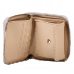 Geldbörse Laurel II 4G-Logo Bone, Farbe: beige, Marke: Guess, EAN: 0198659049980, Abmessungen in cm: 11x9.5x2, Bild 4 von 4