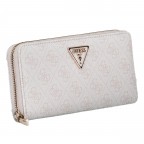 Geldbörse Laurel II 4G-Logo mit Griffschlaufe Bone, Farbe: beige, Marke: Guess, EAN: 0198659050351, Abmessungen in cm: 20.5x10x2.8, Bild 2 von 5