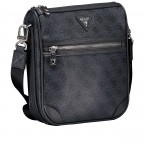 Umhängetasche Milano Black Anthracite, Farbe: anthrazit, Marke: Guess, EAN: 7625826033365, Abmessungen in cm: 21.5x24x6, Bild 2 von 6