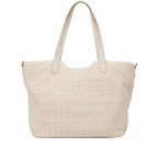 Shopper Courmayeur mit zwei Schulterriemen Ecru, Farbe: beige, Marke: Valentino Bags, EAN: 8051941105653, Abmessungen in cm: 33x32x14.5, Bild 4 von 8