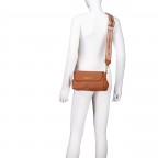 Umhängetasche Dea Relove Recycle Cuoio, Farbe: cognac, Marke: Valentino Bags, EAN: 8051941109262, Abmessungen in cm: 24x15x9.5, Bild 6 von 7