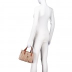 Handtasche Divina Summer S Cuoio Multicolor, Farbe: cognac, Marke: Valentino Bags, EAN: 8051941109835, Abmessungen in cm: 20x16x10.5, Bild 4 von 7