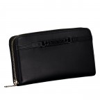Geldbörse Ebe Nero, Farbe: schwarz, Marke: Valentino Bags, EAN: 8051941103338, Abmessungen in cm: 19.2x10.5x2.7, Bild 2 von 4