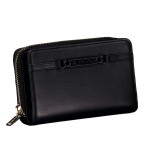 Geldbörse Ebe Nero, Farbe: schwarz, Marke: Valentino Bags, EAN: 8051941103383, Abmessungen in cm: 16x10.5x3.5, Bild 2 von 5