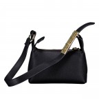 Umhängetasche Helen Nero, Farbe: schwarz, Marke: Valentino Bags, EAN: 8051941105950, Abmessungen in cm: 18.5x11x10.5, Bild 3 von 8