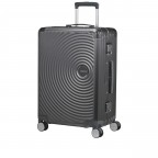 Koffer Soundbox 4-Rollen 68 cm Brushed Anthracite, Farbe: anthrazit, Marke: American Tourister, EAN: 5400520394187, Abmessungen in cm: 47x68x29, Bild 2 von 14