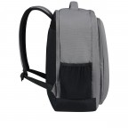 Rucksack Take2Cabin Casual Backpack M mit Laptopfach 15.6 Zoll Dark Grey, Farbe: grau, Marke: American Tourister, EAN: 5400520300935, Abmessungen in cm: 20x45x36, Bild 3 von 15