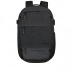 Rucksack Pacepro Laptop Backpack 17.3 Zoll erweiterbar Flash Black, Farbe: schwarz, Marke: American Tourister, EAN: 5400520357434, Abmessungen in cm: 33x53x23.5, Bild 1 von 13