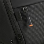 Rucksack Pacepro Laptop Backpack 17.3 Zoll erweiterbar Flash Black, Farbe: schwarz, Marke: American Tourister, EAN: 5400520357434, Abmessungen in cm: 33x53x23.5, Bild 12 von 13