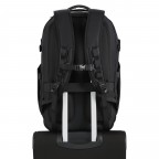 Rucksack Pacepro Laptop Backpack 17.3 Zoll erweiterbar Flash Black, Farbe: schwarz, Marke: American Tourister, EAN: 5400520357434, Abmessungen in cm: 33x53x23.5, Bild 7 von 13