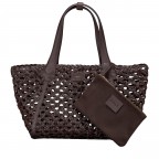 Shopper Lenah Tote W mit Reißverschlussetui Dark Brown, Farbe: braun, Marke: BOSS, EAN: 4063548829508, Abmessungen in cm: 33x27.5x13, Bild 1 von 5