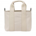 Handtasche Becky Tote Mini Corporate Open White, Farbe: beige, Marke: HUGO, EAN: 4063548823001, Abmessungen in cm: 23.5x19x9.5, Bild 3 von 7