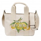 Handtasche Becky Tote Mini Corporate Open White, Farbe: beige, Marke: HUGO, EAN: 4063548823001, Abmessungen in cm: 23.5x19x9.5, Bild 1 von 7