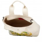 Handtasche Becky Tote Mini Corporate Open White, Farbe: beige, Marke: HUGO, EAN: 4063548823001, Abmessungen in cm: 23.5x19x9.5, Bild 7 von 7