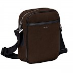 Umhängetasche Dakkar Reporter Bag Dark Brown, Farbe: braun, Marke: BOSS, EAN: 4063548830313, Abmessungen in cm: 18x23x6.5, Bild 2 von 6