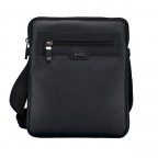 Umhängetasche Lewys Envelope Black, Farbe: schwarz, Marke: BOSS, EAN: 4063548834137, Abmessungen in cm: 21.5x25.5x1.5, Bild 1 von 7