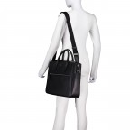 Aktentasche Daxter Double Document Case Black, Farbe: schwarz, Marke: BOSS, EAN: 4063548834496, Abmessungen in cm: 40x30x10, Bild 4 von 6