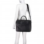 Aktentasche Daxter Double Document Case Black, Farbe: schwarz, Marke: BOSS, EAN: 4063548834496, Abmessungen in cm: 40x30x10, Bild 5 von 6