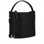 Beuteltasche Deborah S Black, Farbe: schwarz, Marke: AIGNER, EAN: 4055539681288, Abmessungen in cm: 21x19x12.5, Bild 2 von 6